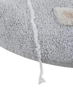 Lorena Canals Fauteuils Et Poufs Enfant Pouf De Couchage En Coton Gris Ø120 -Commodes enfant Soldes 2022 pouf de couchage en coton gris oe120 5