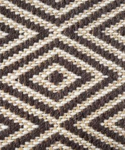 Beliani Fauteuils Et Poufs Enfant Pouf En Laine 60 X 60 Cm Marron Beige Et Blanc -Commodes enfant Soldes 2022 pouf en laine 60 x 60 cm marron beige et blanc 3