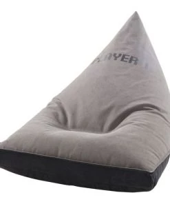 Maisons Du Monde Fauteuils Et Poufs Enfant Pouf Enfant Gris Anthracite Imprimé Noir