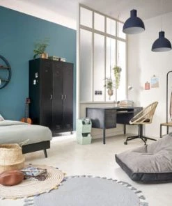Maisons Du Monde Fauteuils Et Poufs Enfant Pouf Enfant Gris Anthracite Imprimé Noir -Commodes enfant Soldes 2022 pouf enfant gris anthracite imprime noir 1000 0 9 206567 4