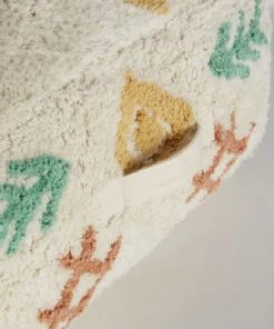 Maisons Du Monde Fauteuils Et Poufs Enfant Pouf Enfant Imprimé Berbère écru, Vert, Orange Et Jaune -Commodes enfant Soldes 2022 pouf enfant imprime berbere ecru vert orange et jaune 1000 4 35 225781 3