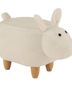 Meubles & Design Fauteuils Et Poufs Enfant Pouf Enfant Mouton En Tissu Beige