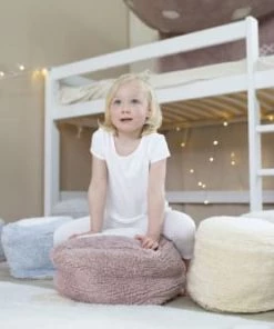 Lorena Canals Fauteuils Et Poufs Enfant Pouf Vintage Rose -Commodes enfant Soldes 2022 pouf vintage rose 5
