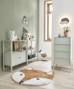 Maisons Du Monde Commodes Enfant Semainier 4 Tiroirs Vert Et Pin -Commodes enfant Soldes 2022 semainier 4 tiroirs vert et pin 1000 6 10 215260 1