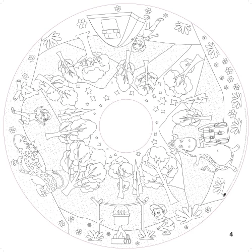 Drawin’table Tables Et Chaises Enfant Table à Dessiner Multifonction 70x70x48 Cm Avec 2 Tabourets 5 Drawin’table Tables Et Chaises Enfant Table à Dessiner Multifonction 70x70x48 Cm Avec 2 Tabourets – Image 3