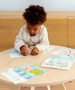 Drawin’table Tables Et Chaises Enfant Table à Dessiner Multifonction En Bois D70 Cm -Commodes enfant Soldes 2022 table a dessiner multifonction en bois d70 cm 2