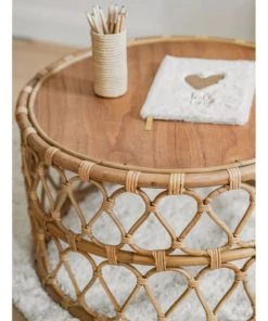 Saudara Collections Tables Et Chaises Enfant Table Basse Rotin -Commodes enfant Soldes 2022 table basse rotin 3