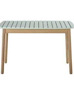 Maisons Du Monde Tables De Jardin Table De Jardin Enfant En Acacia Massif Vert Pastel L80