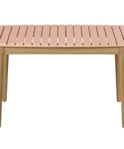 Maisons Du Monde Mobilier De Jardin Enfant Table De Jardin Enfant En Bois D'acacia Rose L80