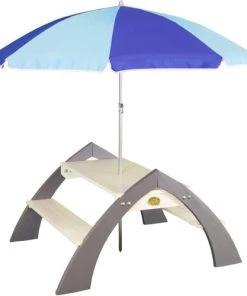 Axi Mobilier De Jardin Enfant Table De Pique-nique Enfant Avec Parasol Kylo