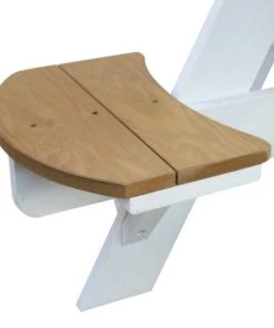 Axi Mobilier De Jardin Enfant Table De Pique-nique Ronde En Bois Brun/blanc -Commodes enfant Soldes 2022 table de pique nique ronde en bois brun blanc 3