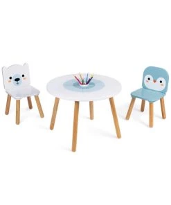 Janod Tables Et Chaises Enfant Table Et 2 Chaises Banquise -Commodes enfant Soldes 2022 table et 2 chaises banquise 2