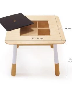 Tender Leaf Toys Tables Et Chaises Enfant Table Et Chaises Enfant En Bois Forêt -Commodes enfant Soldes 2022 table et chaises enfant en bois foret 3