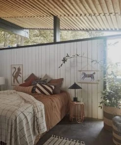 OYOY Living Design Fauteuils Et Poufs Enfant Tabouret En Rotin Ø32xH44cm -Commodes enfant Soldes 2022 tabouret en rotin oe32xh44cm 2