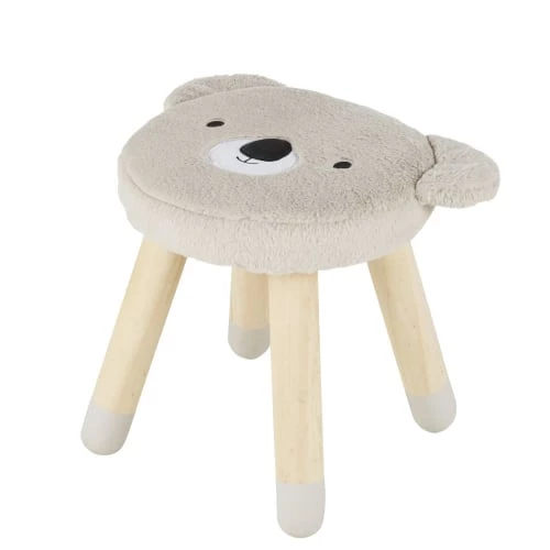 Maisons Du Monde Fauteuils Et Poufs Enfant Tabouret Koala Gris Et Noir, 30x30x30.5 3 Maisons Du Monde Fauteuils Et Poufs Enfant Tabouret Koala Gris Et Noir, 30x30x30.5