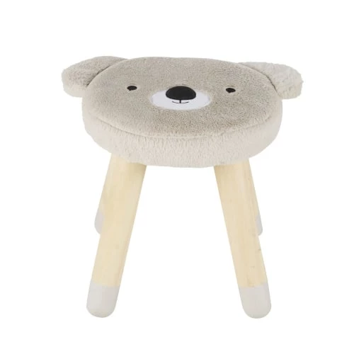 Maisons Du Monde Fauteuils Et Poufs Enfant Tabouret Koala Gris Et Noir, 30x30x30.5 4 Maisons Du Monde Fauteuils Et Poufs Enfant Tabouret Koala Gris Et Noir, 30x30x30.5 – Image 2