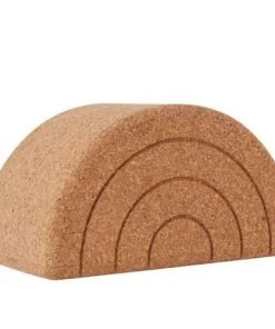 OYOY Living Design Fauteuils Et Poufs Enfant Tabouret Rainbow En Liège H22x45x20cm