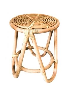 Saudara Collections Tables Et Chaises Enfant Tabouret Rotin 4 Pieds